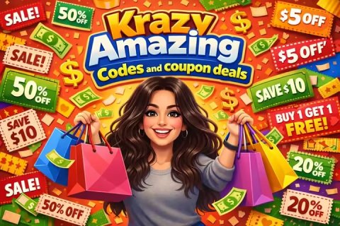 📣💸Krazy Amazing Codes and coupon Deals🛒🛍